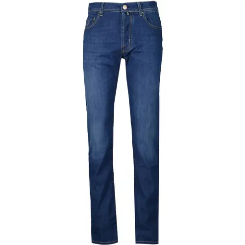 Stylish Slim-fit Jeans Upgrade , male, Sizes: W33, W34, W32 - Jacob Cohën - Modalova