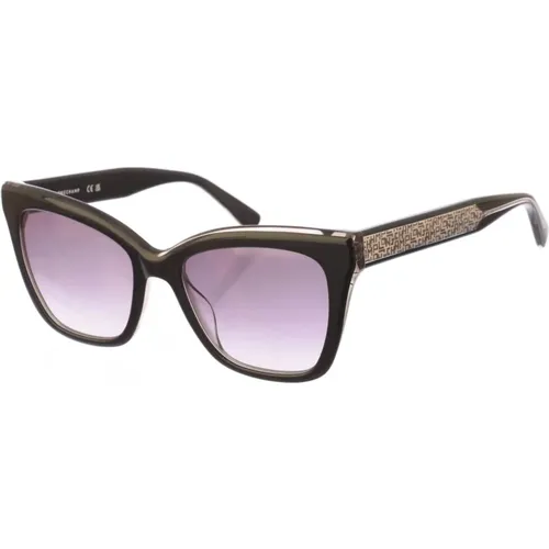 Butterfly Style Acetate Sunglasses , female, Sizes: ONE SIZE - Longchamp - Modalova