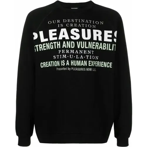 Crewneck Pullover und Strickwaren , Herren, Größe: S - Pleasures - Modalova