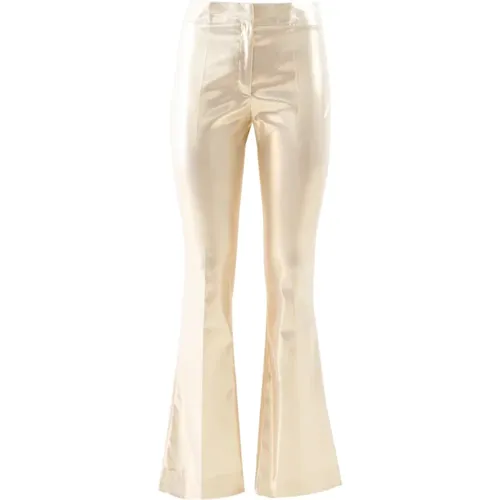 Megan S Flared Trousers , female, Sizes: 2XS, S, XS, L, M - Doris S - Modalova