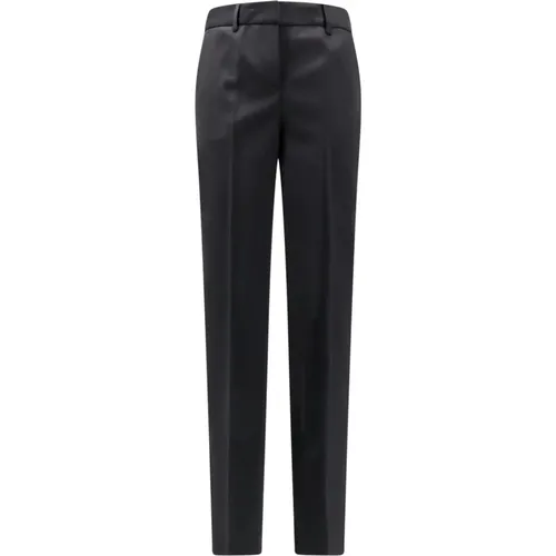 Wool Trousers with Zip Closure , female, Sizes: XL, XS, S, M - Lardini - Modalova