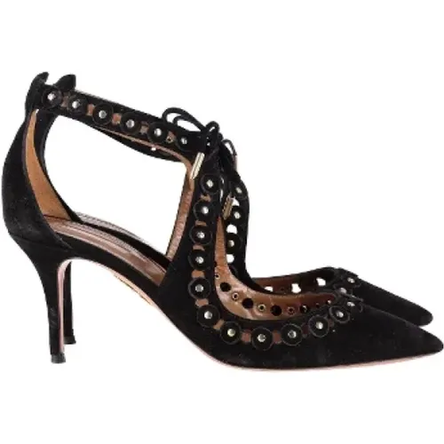 Pre-owned Wildleder heels - Aquazzura Pre-owned - Modalova
