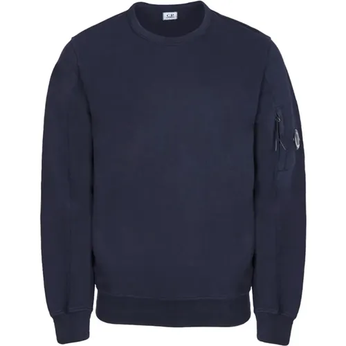 Elegant and Functional Crewneck Sweatshirt , male, Sizes: S, XL - C.P. Company - Modalova