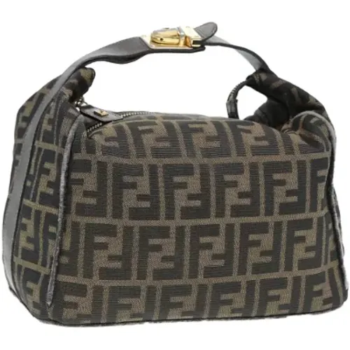 Pre-owned Canvas pouches , female, Sizes: ONE SIZE - Fendi Vintage - Modalova