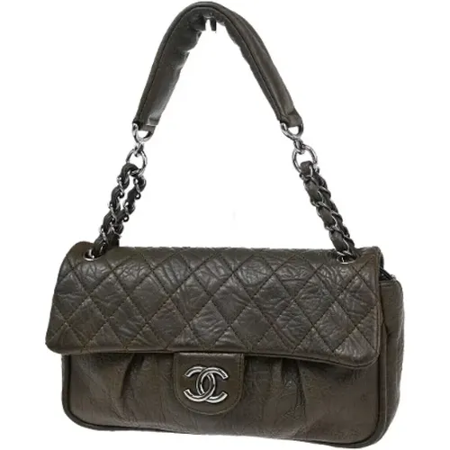 Pre-owned Leather chanel-bags , female, Sizes: ONE SIZE - Chanel Vintage - Modalova