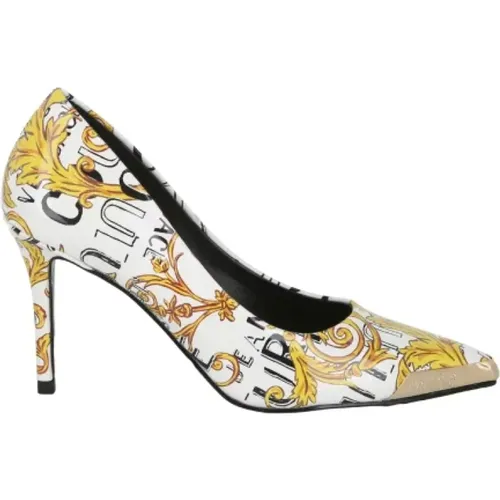 Fabric heels , female, Sizes: 3 UK, 8 UK - Versace Jeans Couture - Modalova