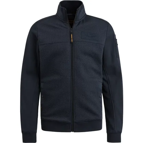 Zip jacket jacquard interlock sweat - PME Legend - Modalova