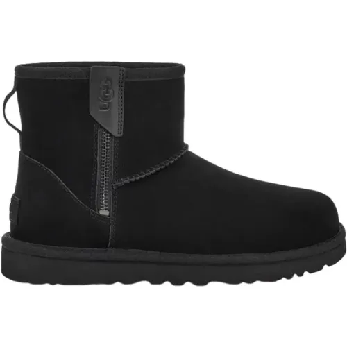 Schwarzer Wildleder Stiefelette mit Reißverschluss - Ugg - Modalova