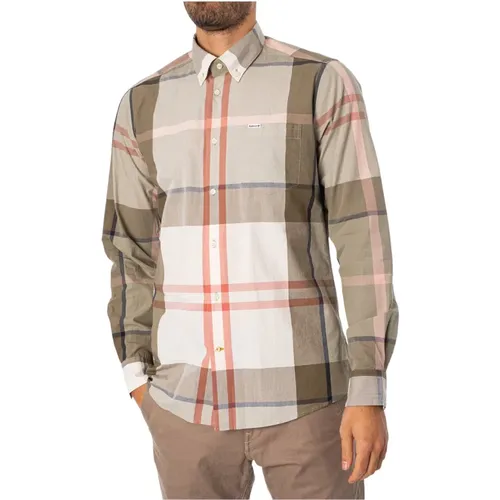 Grünes Tartan Hemd Barbour - Barbour - Modalova