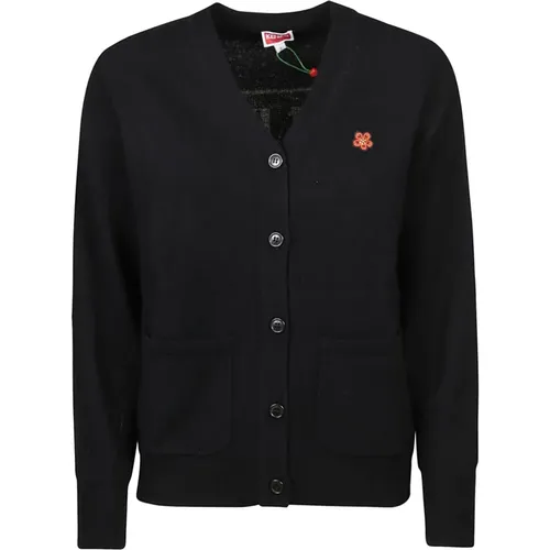 Stylischer Regular Cardigan in 99oir , Herren, Größe: M - Kenzo - Modalova