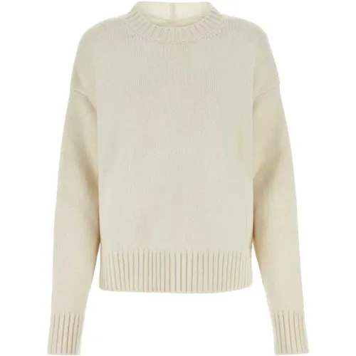 Oversize Cashmere Blend Sweater - Jil Sander - Modalova