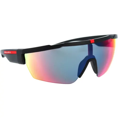 Sport Sunglasses with Mirror Lenses , male, Sizes: ONE SIZE - Prada - Modalova