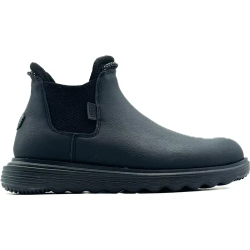 Schwarze Stiefeletten für Herbst/Winter 2024/2025 , Damen, Größe: 37 EU - Hey Dude - Modalova