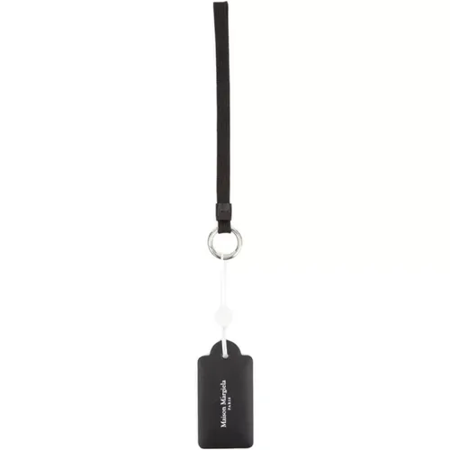 Leather Keychain with Metal Hook , female, Sizes: ONE SIZE - Maison Margiela - Modalova