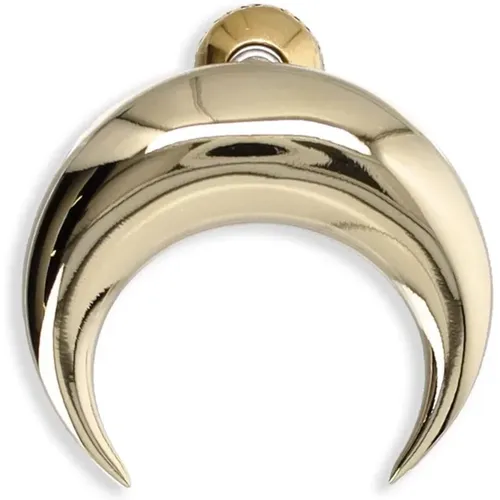 Goldener Bijoux Ohrring mit Post-Back-Verschluss , Damen, Größe: ONE Size - Marine Serre - Modalova