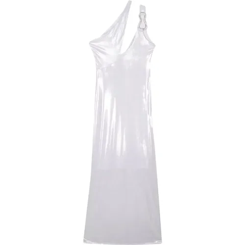 Women's Clothing Dress Silver Ss24 , female, Sizes: S - Chiara Ferragni Collection - Modalova