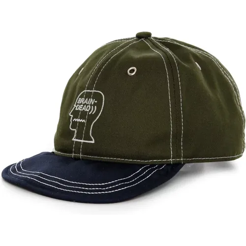 Wire Brim 6-Panel Cap Brain Dead - Brain Dead - Modalova