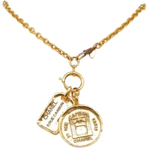 Pre-owned Metal chanel-jewelry , female, Sizes: ONE SIZE - Chanel Vintage - Modalova