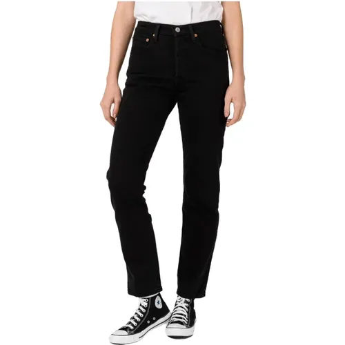 Levi's, 501 Original Cropped Hose , Damen, Größe: W24 L26 - Levis - Modalova