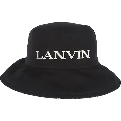 Reversible Bucket Hat , female, Sizes: 58 CM - Lanvin - Modalova