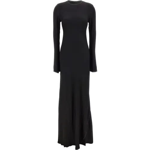 Satin Dress , female, Sizes: XS, 2XS, S - Rotate Birger Christensen - Modalova