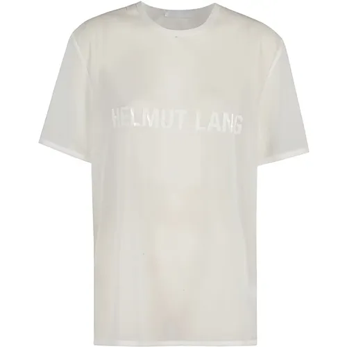 Logo Tee Shirt Helmut Lang - Helmut Lang - Modalova