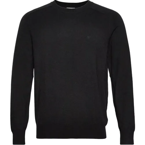 Baumwoll-Logo-Pullover , Herren, Größe: S - Calvin Klein - Modalova