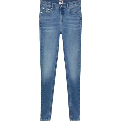 Skinny Jeans with Original Fading , female, Sizes: W29, W25, W28, W27, W31, W30, W26 - Tommy Jeans - Modalova