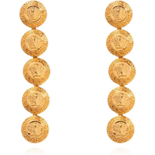 Drop earrings , female, Sizes: ONE SIZE - Versace - Modalova
