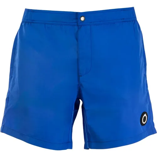 Herren Blaue Boxer Badehose Sommer , Herren, Größe: S - Trussardi - Modalova