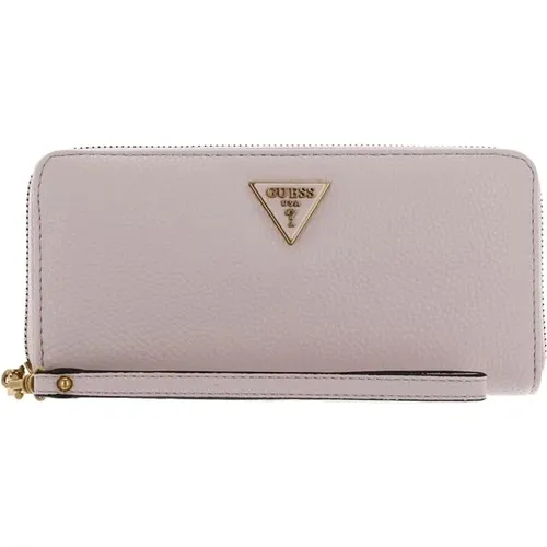Large Zippered Wallet , female, Sizes: ONE SIZE - Guess - Modalova