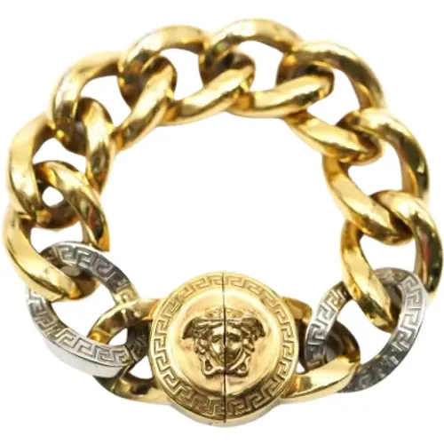 Pre-owned Metal bracelets , female, Sizes: ONE SIZE - Versace Pre-owned - Modalova