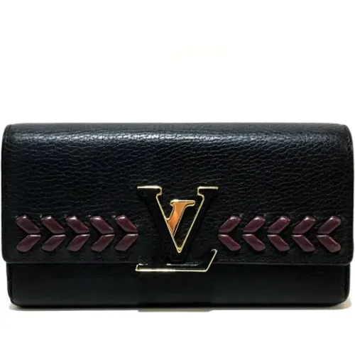 Pre-owned Leather wallets , female, Sizes: ONE SIZE - Louis Vuitton Vintage - Modalova