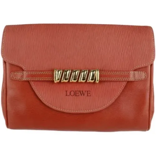 Pre-owned Fabric clutches , female, Sizes: ONE SIZE - Loewe Pre-owned - Modalova