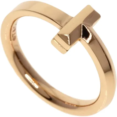 Pre-owned Rose Gold rings , female, Sizes: ONE SIZE - Tiffany & Co. Pre-owned - Modalova