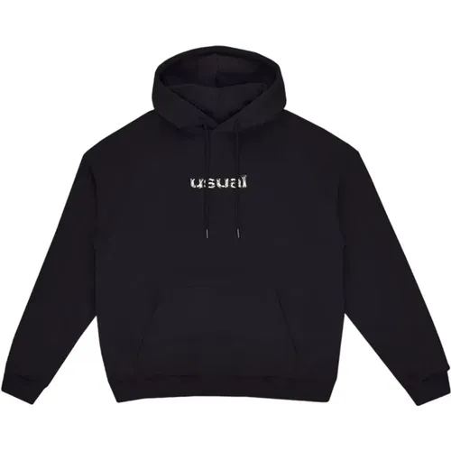 Bones Hoodie Schwarz Polyester Männer , Herren, Größe: S - Usual - Modalova