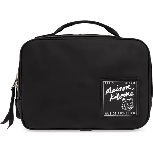 Belt bag with logo , unisex, Sizes: ONE SIZE - Maison Kitsuné - Modalova