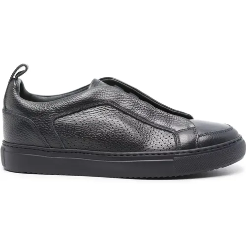 Leather Casual Trainers Sneakers , male, Sizes: 12 UK, 10 UK, 9 UK - Doucal's - Modalova