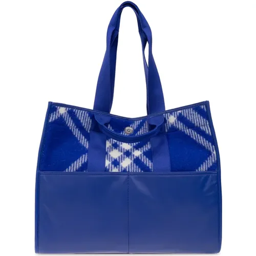 Shopper bag , male, Sizes: ONE SIZE - Burberry - Modalova