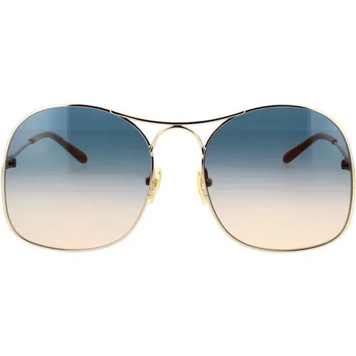 Sonnenbrille , Damen, Größe: 59 MM - Chloé - Modalova