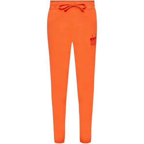 Sporty Tracksuit Bottoms , male, Sizes: XS, L, S, M, XL - Diadora - Modalova