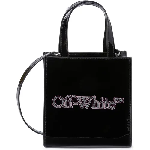 Glittered Mini Bookish Tasche - Off White - Modalova