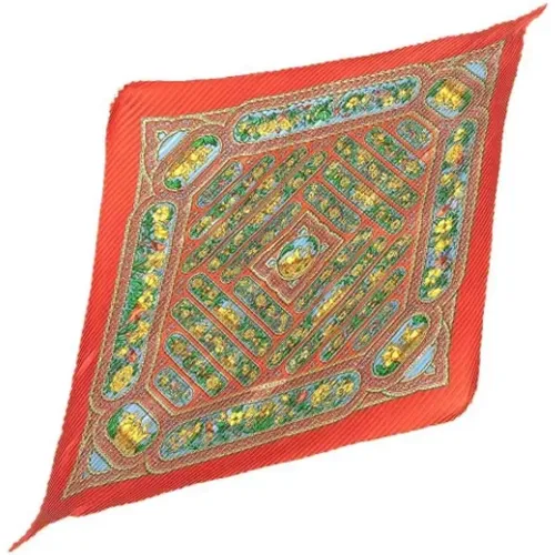 Pre-owned Silk scarves , female, Sizes: ONE SIZE - Hermès Vintage - Modalova