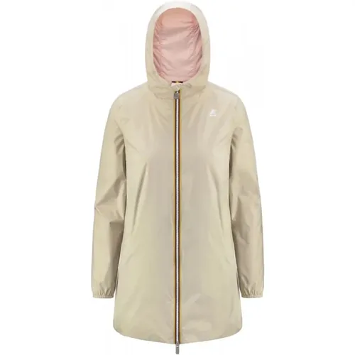 Reversible Eco Jacket with Hood , female, Sizes: XS, L, XL, M - K-way - Modalova