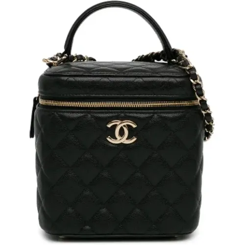 Pre-owned Leather chanel-bags , female, Sizes: ONE SIZE - Chanel Vintage - Modalova