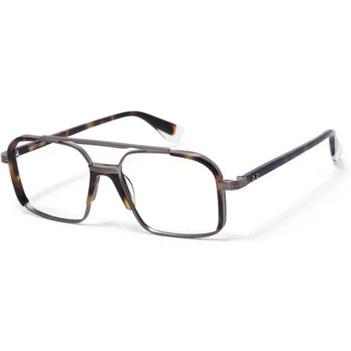 Maxwell Gles in Havana Frame , unisex, Sizes: 56 MM - Gigi Studios - Modalova