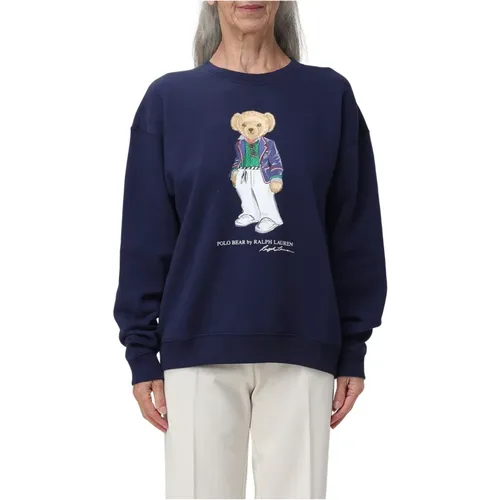 Bear Pull Pullover , Damen, Größe: L - Polo Ralph Lauren - Modalova