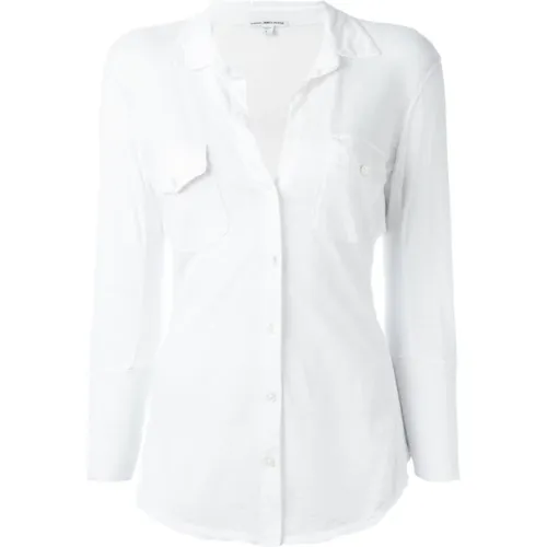 Weiße Hemden Kollektion , Damen, Größe: M - James Perse - Modalova