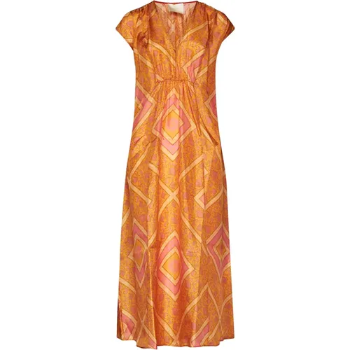 Scilla Dress - Elegant Women's Fashion , female, Sizes: M, S - Momoni - Modalova