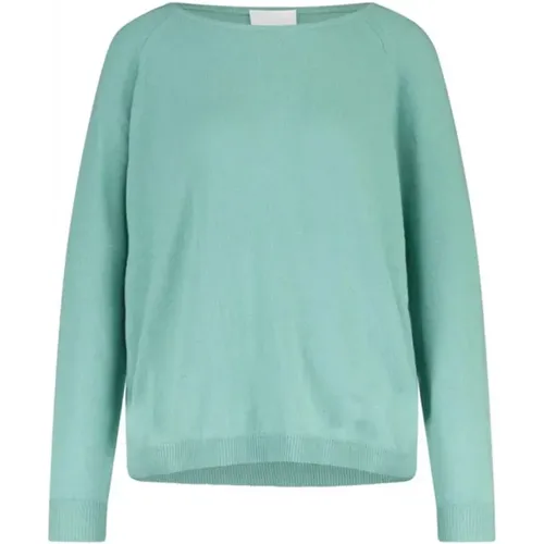 Stylish Wool-Cashmere Mix Sweater , female, Sizes: S, L, M - allude - Modalova